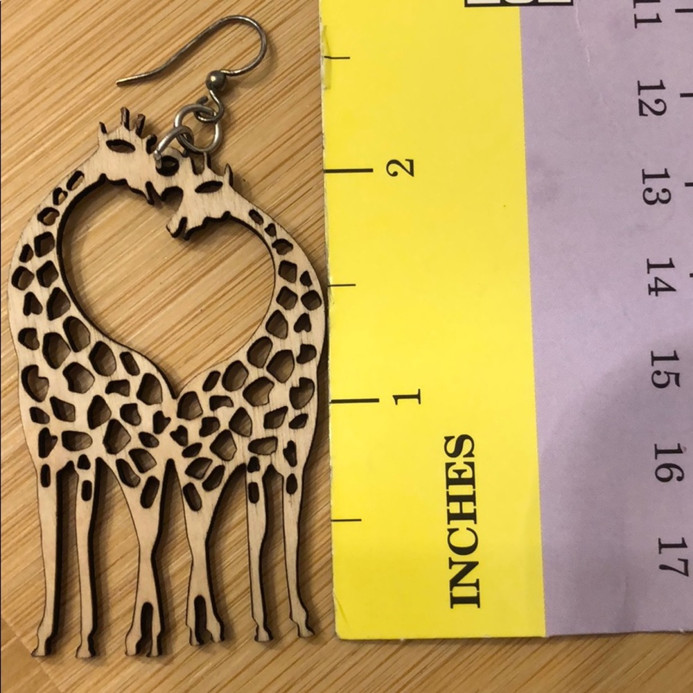 Giraffe earrings